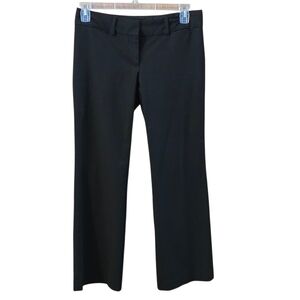 Ann Taylor Loft "Marisa Trouser" Classic Black Boot Cut Dress Pants Women's 6P